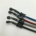 thumbnail image 4 of Applies to Motorcycle Dirt Bike Braided Steel Hydraulic Reinforce Brake line Clutch Oil Hose Tube 20 To 210CM  Fit Racing MX, 4 of 6
