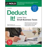 Deduct It!: Lower Your Small Business Taxes (Paperback)