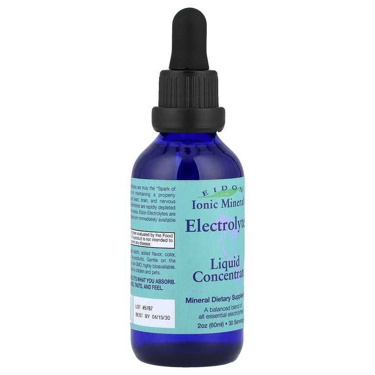 Eidon Ionic Minerals Electrolytes, Liquid Concentrate, 2 oz
