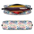thumbnail image 2 of Yiaed Colorful Chameleons Print Leather Pencil Case - Leather Pen Pencil Holder - Elegant & Practical Pencil Pouch for Work & Office, 2 of 7