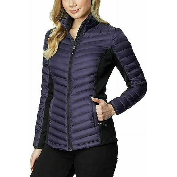 32 DEGREES Womens Mixed Media Jacket,X-Small