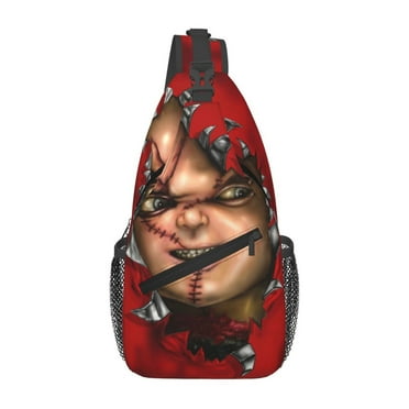 Chucky Sling Bag Unisex Crossbody Backpack Casual Cross Chest Bag Diagonally Shoulder Chest Pack