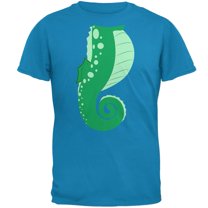Halloween Seahorse Costume Green Mens T Shirt Sapphire SM