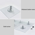 thumbnail image 6 of Cheers US 10Pcs Adhesive Wall Mount Screw Hooks , No-Trace Sticker Screw Hanging Nails for Bathroom Kitchen Shower Room, 6 of 7