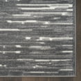 thumbnail image 4 of Nourison Casual 3'11" x 5'11" Grey Modern Indoor Rug, 4 of 8