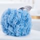 thumbnail image 5 of Esfera de baño de encaje y gasa suave, ideal para una experiencia de ducha relajante y lujosa, disponible en tono azul vibrante., 5 of 6