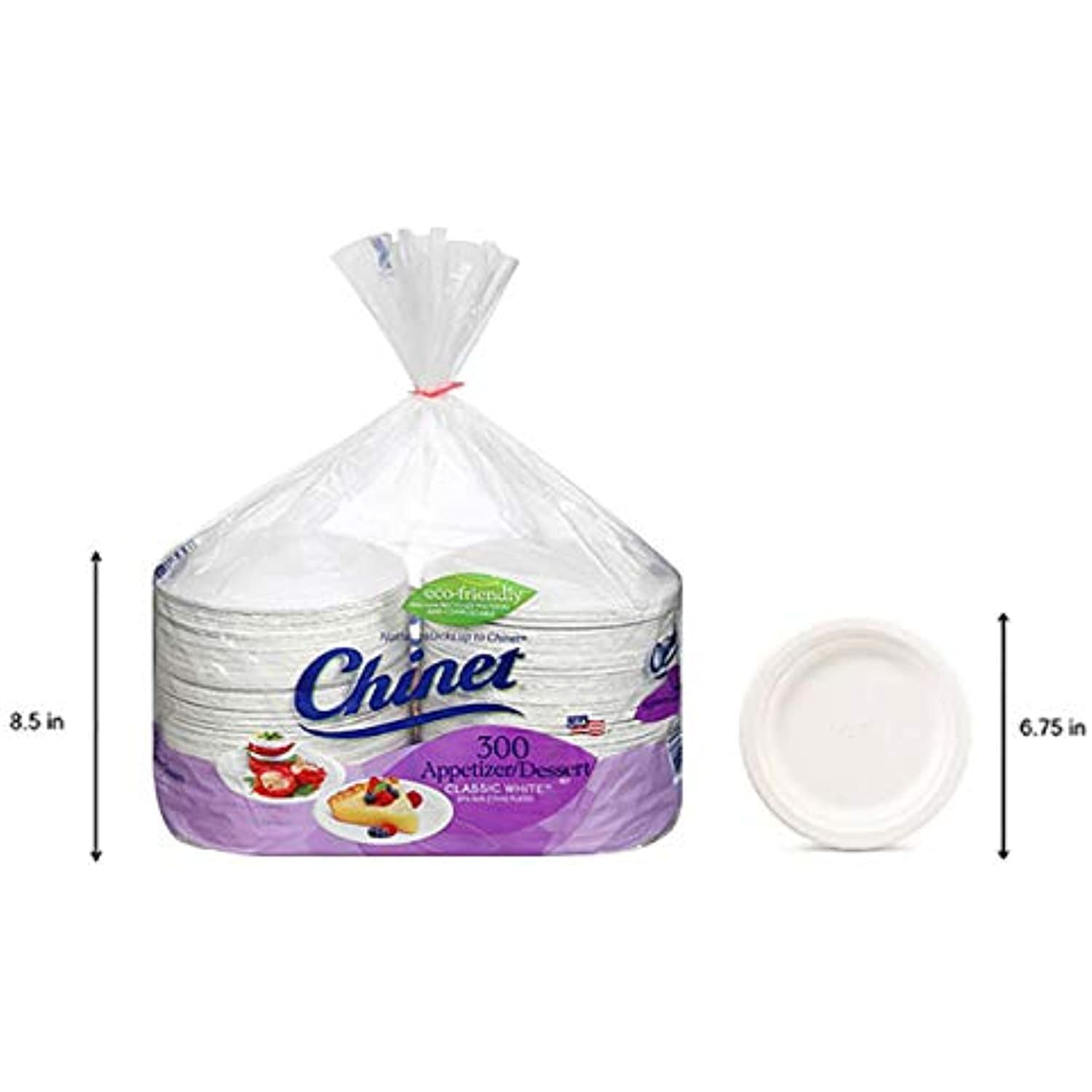 Chinet dessert plates deals