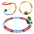 thumbnail image 2 of Interactive Train Track Playset, - Educational Toy, Easy Assembly for Kids and Kindergarten Boys, 2 of 7