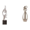 thumbnail image 1 of Estatua de arte abstracto,Estatua de arte abstracto Escultura de resina moderna,Pareja en miniatura,Pareja de enamorados abrazándose en miniatura para el Día de San Valentín,Estatua de, 1 of 8