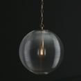 thumbnail image 7 of 1 Light Pendant In Minimalist Style-16.75 Inches Tall And 15 Inches Wide-Matte Black Finish    -Traditional Installation Capital Lighting 349911Mb, 7 of 7