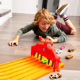 Hot Wheels Super 6Lane Raceway Track Set Orange, MultiLane Racing