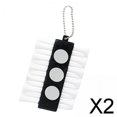 thumbnail image 1 of Organizador de Soporte para Tee de Golf DYNWAVEMX 2x Negro 12 Tees de Golf y 3 Marcadores, 1 of 8