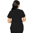 thumbnail image 5 of Med Couture Touch Scrubs Top For Women V-Neck Shirttail MC7459, 5 of 6