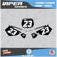 thumbnail image 2 of Kalair GFX Graphics Kit for Yamaha YZ125 (1996-2001) Viper Series, 2 of 5