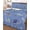Blue, variant on Twin Quilt Bedding Set, Blue Camels Reversible Summer Quilt 3 Pieces, Modern Watercolor Cute Funny Animals Lightweight Bedspreads Coverlets with 2 Pillow Shams for All Seasons
