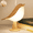 Maple, variant on 3 Colors Magpie Bird Night Lights Touch-Control LED Lamp USB Rechargeable Table Lamps Versatile for All Rooms Decoration