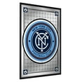 thumbnail image 2 of New York City FC 19" x 27" Framed Mirrored Wall Sign, 2 of 5