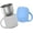 Blue/Gray, variant on 2-IN-1 Open Toddler Cups, Stainless Steel Cup + Silicone Training Cup for Toddlers Kids Babys, No Plastic | No Soap Smell | Shock-Proof Baby Led Weaning Supplies, 2-Pack Blue/Blush