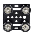 thumbnail image 1 of MasteelfCA Aluminum Profile Pulley V Wheel Plate European 3D Printer Part Accessories, 1 of 8
