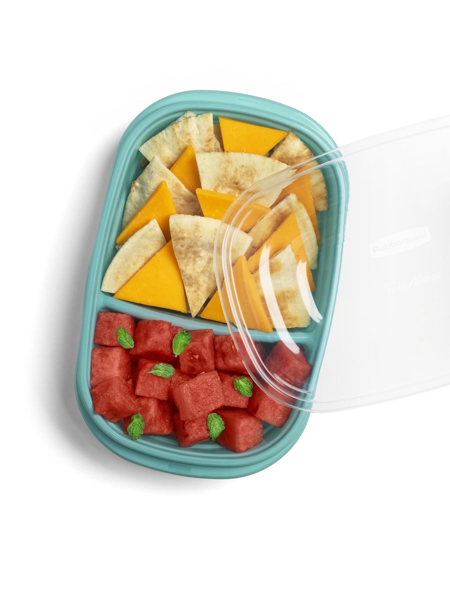 Rubbermaid Takealongs Divided Rectangle Container Review 
