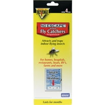 REVENGE No Escape Disposable Indoor Window Fly Catchers (4-Pack) 46200
