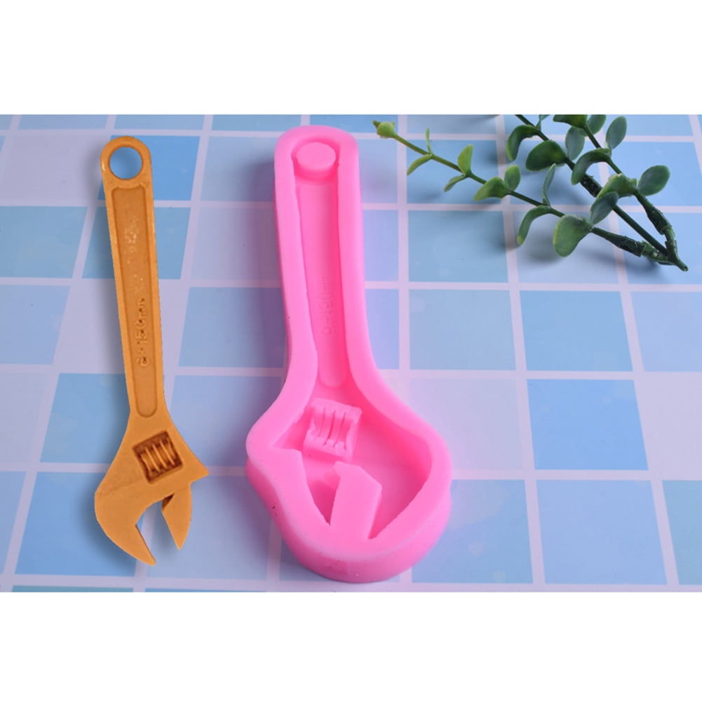 Details about   Cake Mold Silicone Topper Decoration Baking Mould Hammer Tools Chocolate Fondant 