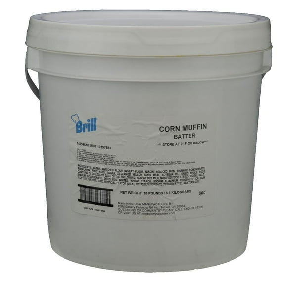 CSM Bakery Corn Muffin Batter, 18 Pound - 1 each.