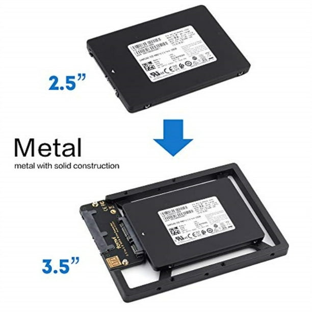 2 5 To 3 5 Drive Converter Hard Drive Bracket Sata Hard Drive Or Ssd Converter Bracket For