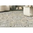 thumbnail image 3 of Medallion Rugs, Beige Rug, Vintage Design Rug, Floral Rug, Luxury Rugs, Turkish Rug, Car Mat, Anti-Slip Carpet, Accent Soft Rug, Bath Rug, 2.6'x9.2' - 80x280 cm, 3 of 9
