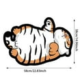 thumbnail image 2 of Pet Supplies Cat Litter Pad Tiger Goodnight Litter Mat Floor -Falling Proof Pad Durable Absorbent Cat Accessories, 2 of 8