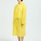 thumbnail image 4 of Capa para mujer, estilo largo, para adultos, para hombres y mujeres, atada a mano, impermeable, con capucha y botones, para exteriores, para padres e hijos, chaqueta informal de manga larga, impermeab, 4 of 5