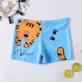 thumbnail image 2 of JUMEYU Swim Suit for Boys Boys Teens Swim Trunks Quick Dry Waterproof Surfing Board Shorts Drawstring Elastic Waist 5T 6T (Orange,5-6 Years), 2 of 6