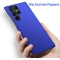 thumbnail image 2 of Case for Samsung Galaxy S23 Ultra Phone Case Protective Slim [Defend from Scratch/Slip/Drop/Fingerprint] Matte PC Hard Minimalistic Phone Cover for Samsung Galaxy S23 Ultra-Blue, 2 of 12