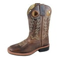 thumbnail image 2 of Smoky Mountain Western Boots Boys Jesse Square Toe Brown 3668Y, 2 of 6