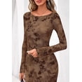 thumbnail image 7 of PRETTYGARDEN Women's Floral Bodycon Maxi Dress Spring Elegant Mesh Long Sleeve Formal Wedding Guest Cocktail Dresses, 7 of 7