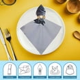 thumbnail image 6 of Nawy Horse Snow Cloth Napkins Polyester Home Decor Reusable Machine Washable Fabric for Events 6 PCS, 6 of 7