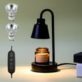 thumbnail image 1 of Adjustable Candle Warmer Lamp with Timer Dimmable Fast Heat Dissipation Stable Safe US Plug Melting Wax Light, 1 of 7