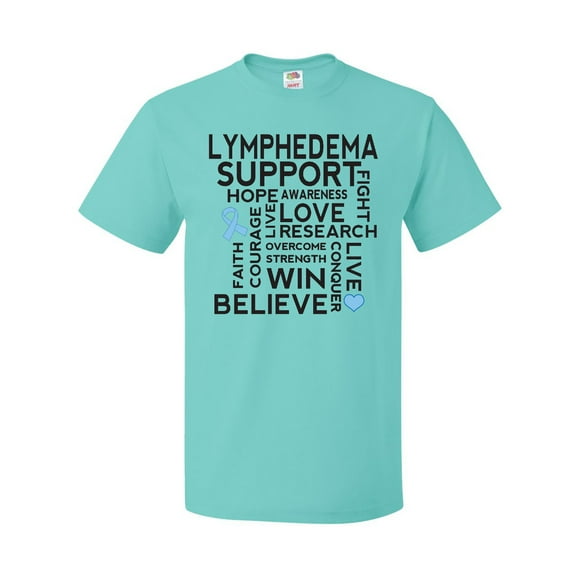 Inktastic Lymphedema Awareness Month Ribbon T-Shirt