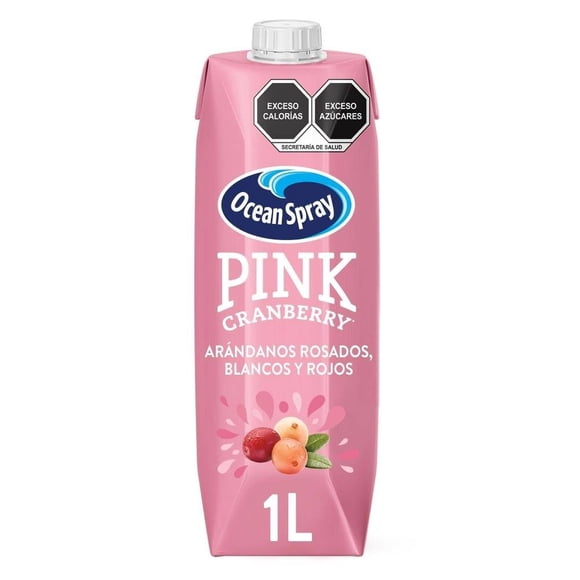 Bebida Ocean Spray pink cranberry 1 l