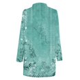 thumbnail image 5 of Cardigan Léger à Manches Longues pour Femmes Cardigan à Manches Longues Cardigan Floral Décontracté Automne Veste Vêtements, 5 of 5