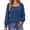 C Navy Blue, variant on Blouses for Women Square Neck Long Sleeve Shirts Dressy Casual Tunic Tops