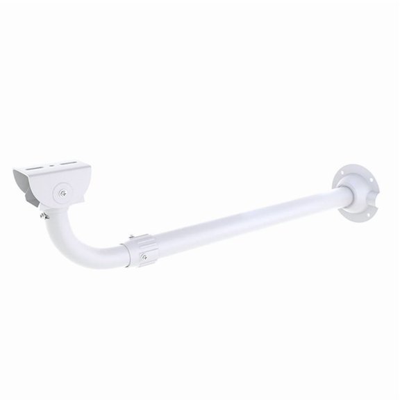 Surveillance Camera Telescopic Bracket, L-Shaped, Adjustable 30-60cm, Ideal for Outdoor Security Equipment