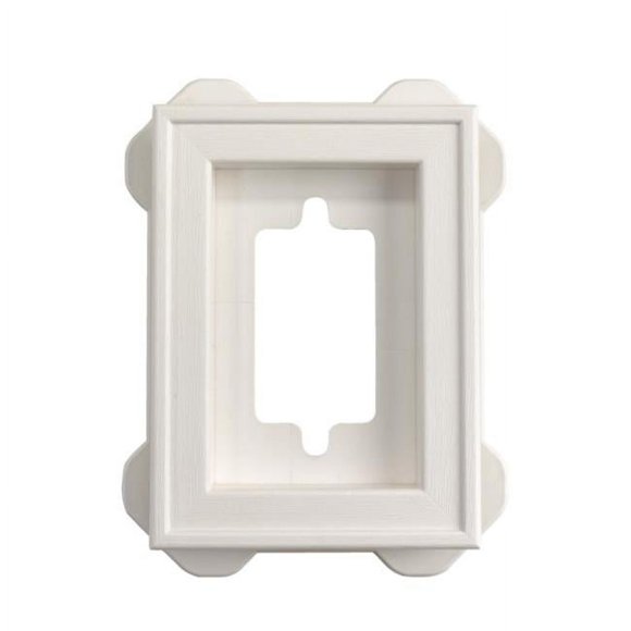 Builders Edge 130030002117 6.3 x 8 in. Mounting Block
