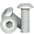 thumbnail image 1 of Socket Button Head Cap Screw, 3/8-16 x 3/4", Alloy Steel, Mechanical Zinc, Hex Socket (Quantity: 300), 1 of 1