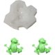 thumbnail image 1 of Szecl Molde de rana 3d para fundición de resina Moldes de animales Colgante de conejo de silicona Molde de resina Etiqueta de equipaje Llavero Molde Arcilla polimérica Diy Hnadamde Joyería artesa, 1 of 5