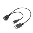 thumbnail image 3 of pitrice OTG data cable with power supply Micro USB HOST OTG tablet, mobile phone, external USB flash drive, one to two, 3 of 7