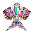 thumbnail image 1 of Siruishop Huge Kite Classic Pattern Colorful Large Giant Kites for Props Backyard Trip 165x180cm, 1 of 8