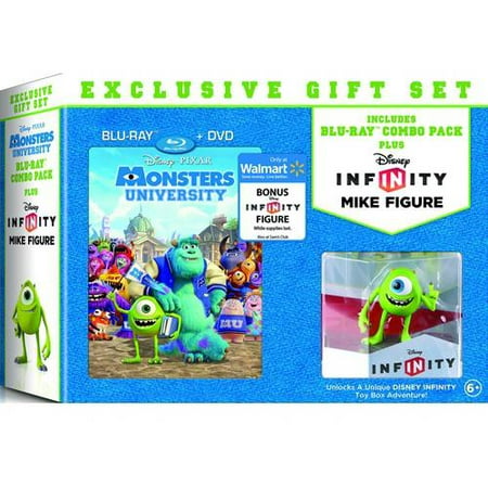 Monsters University Blu Ray Dvd Infinity Mike Figure