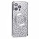 thumbnail image 1 of KAIYANG Serie HRF para iPhone 13 Pro Max Funda galvanizada de TPU con diseño magnético y estampado de leopardo - Negro, plateado y multicolor, 1 of 5