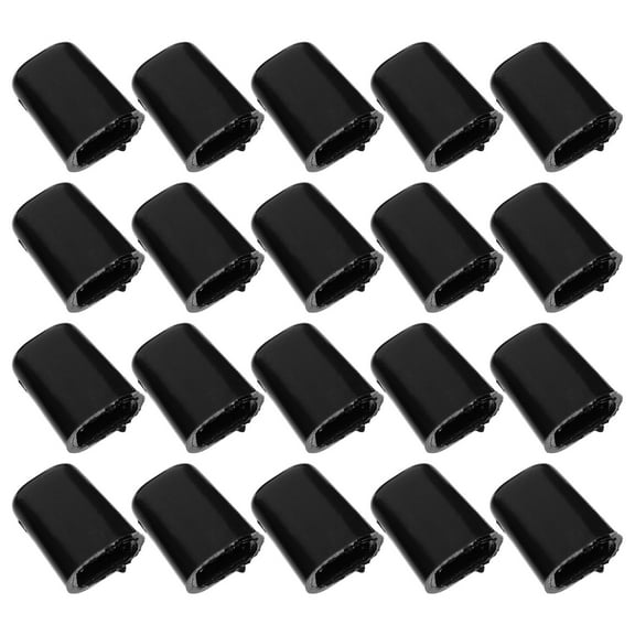 MUSEYA 30Pcs Kitchen Sink Rack Feet Black for Stable Sink Grid Protection